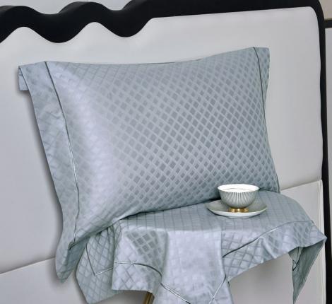 Постельное белье с одеялом "Asabella" 2219-2OSP Мако-Сатин, Семейный