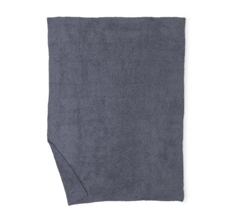 Плед "Barefoot Dreams" CC THROW, 137х183 (темно-серый)