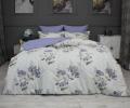 Постельное белье с одеялом "Kazanov.A." Фиора (лаванда жемчуг) Сатин, Евро