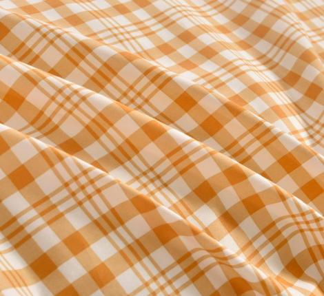 Постельное белье "Sofi de Marko" Лавр (оранжевый) Сатин, Евро