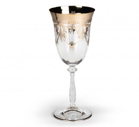 Набор бокалов для вина 6 штук "CRE ART" стекло, высота 22,5 см