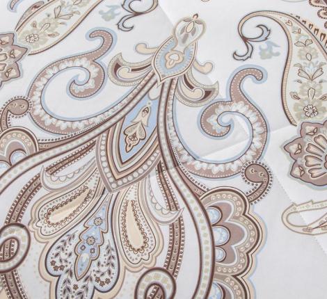 Постельное белье с одеялом "Sofi de Marko" Ришелье №53 Сатин, 1,5 спальный