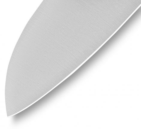 Нож кухонный &quot;Samura GOLF Stonewash&quot; Сантоку 180 мм (с тату)
