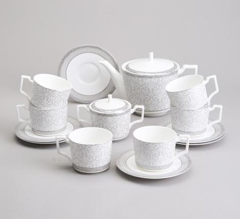 Чайный сервиз "VERSAILLES" на 6 персон, 14 предметов