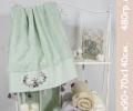 Набор полотенец "KARTEKS" (50х90/70х140) 2шт, салатовый 3