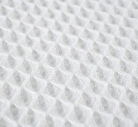 Халат вафельный Valtery (белый), L (48)