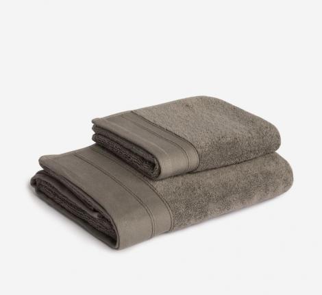 Комплект махровых полотенец "GREY BALANCE GRASS", 40х70+70х140
