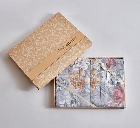 Постельное белье "Asabella" 2295-6 Фланель, Евро