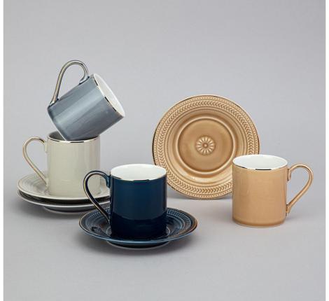 Кофейный набор "TOP STYLE" 42-547 на 4 персоны, 8 предметов (100 мл)