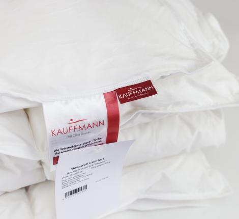 Одеяло пуховое &quot;Kauffmann Sleepwell Comfort Decke&quot; всесезонное, 200х220