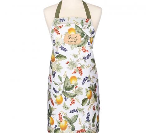 Фартук с пропиткой "FRUIT BASKET" 60х70 см, белый
