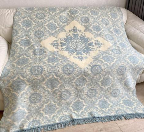 Плед хлопковый Райтекс "ИСКУШЕНИЕ" (деним), 150х200