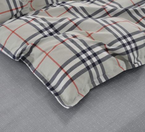 Постельное белье "Sofi de Marko" Урмас (серый) Сатин, Семейный