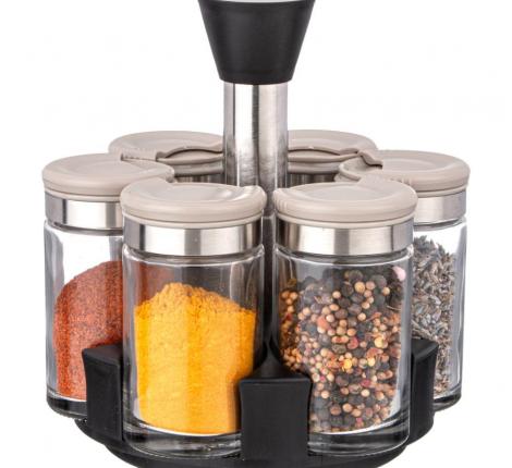 Набор ёмкостей для специй 6 шт. "AGNESS", 100 мл