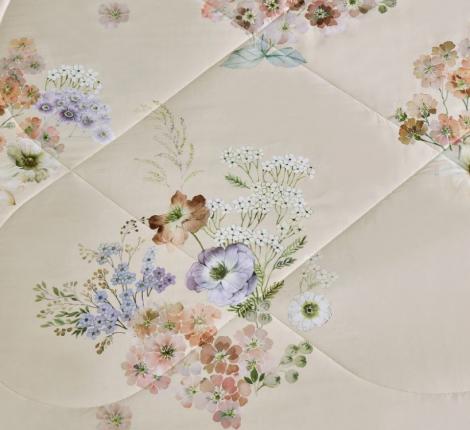 Постельное белье с одеялом "Asabella" 2148-2OSP Мако-Сатин, Семейный