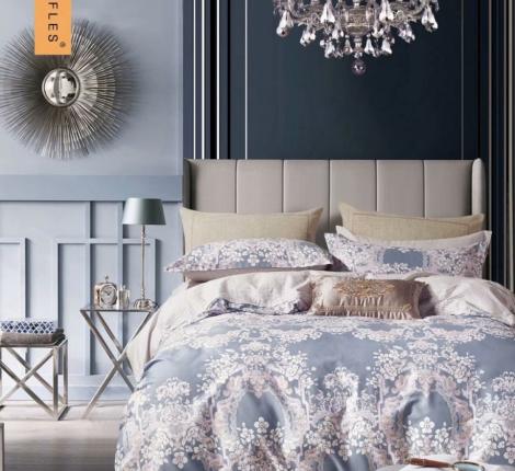 Постельное белье "Valtery" C-342 Сатин, 1.5 спальный