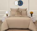 Постельное белье "Sofi de Marko" Саммер (светло-бежевый) Варёный хлопок, 1,5 спальный