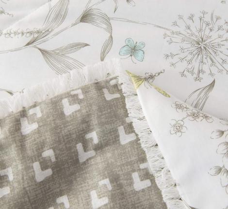 Постельное белье с одеялом "Sofi de Marko" Бернадетт №58 Сатин, 1,5 спальный