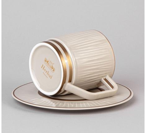 Чайный набор "HERBAL" 42-531 на 2 персоны, 4 предмета (250 мл)