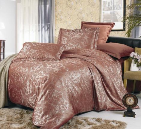 Постельное белье Valtery JC-07 Жаккард семейный