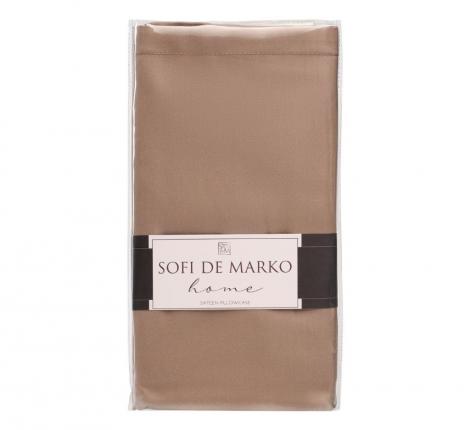 Наволочка "Sofi de Marko" Мармис (капучино) Сатин, 50х70