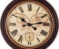 Часы настенные кварцевые "SWISS HOME" 220-177, диаметр 50 см