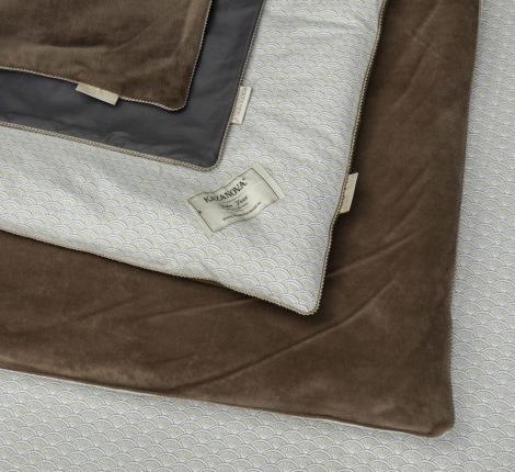 Постельное бельё с одеялом "Kazanov.A." Арамея (корица жемчуг) Велюр/Egypt Cotton, Евро