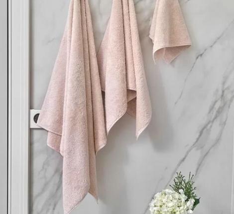 Комплект полотенец Luxberry "TEDDY" (30x50,50x100,70x140), пудровый