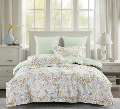 Постельное белье "Asabella" 2352-6 Сатин, Евро