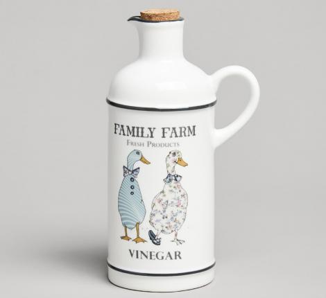 Бутылка для уксуса "FAMILY FARM" 263-1275, 430 мл
