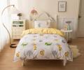 Постельное белье детское "Sofi de Marko" Зверушки (желтый) Сатин, 1,5 спальный