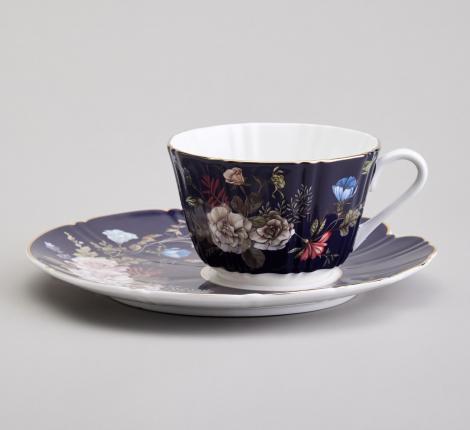 Чайная пара "КОБАЛЬТ" 86-2357-1, 300 мл