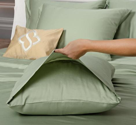 Постельное бельё Sharmes "Bamboo" 2 спальный, оливковый