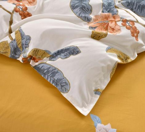 Постельное белье "Sofi de Marko" Вагнер (белый) Сатин, Евро