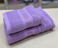 Полотенце махровое 70х140 NUSA "Elegans", лиловый