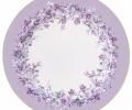 Набор закусочных тарелок 4 штуки "LILAC", диаметр 20,5 см