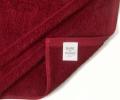 Полотенце махровое "Blanc des Vosges" UNI GRIOTTE (вишневый), 55х110