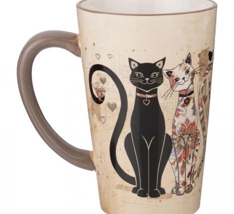 Кружка "ПАРИЖСКИЕ КОТЫ", 530 мл