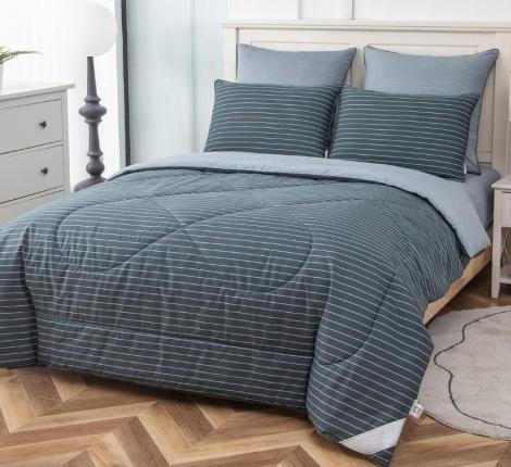 Постельное белье с одеялом "Sofi de Marko" Ришелье №52 Сатин, 1,5 спальный