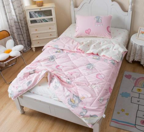 Постельное белье с одеялом детское "Sofi de Marko" Элиот (розовый) Сатин, 1,5 спальный