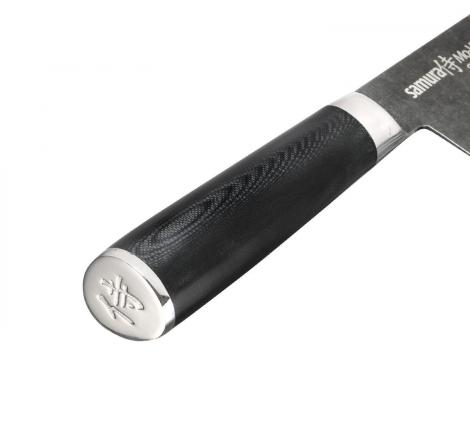 Нож кухонный &quot;Samura Mo-V Stonewash&quot; накири 167 мм, G-10