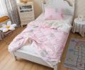Постельное белье с одеялом детское "Sofi de Marko" Элиот (розовый) Сатин, 1,5 спальный