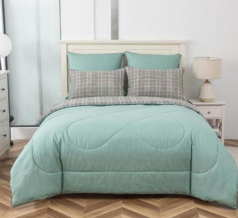 Постельное белье с одеялом "Sofi de Marko" Ришелье №33 Сатин, Евро