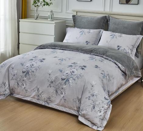 Постельное белье "Sofi de Marko" Джули №6 Велюр/Сатин, Евро