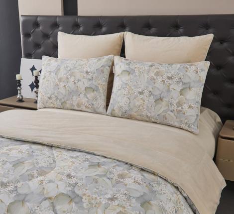 Постельное белье с одеялом "Sofi de Marko" Рикардо №4 Велюр/Сатин, Евро