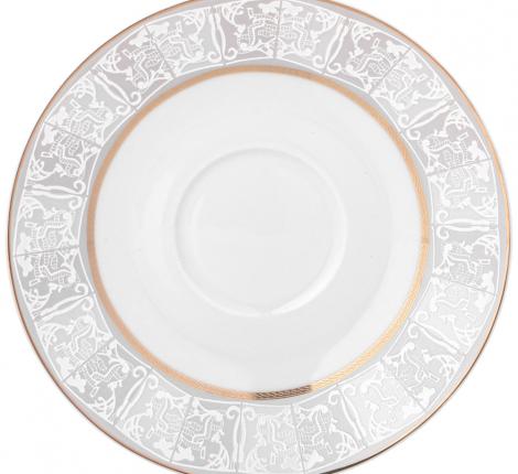 Чайный набор "СВАДЕБНЫЙ" на 6 персон, 12 предметов (300 мл)