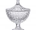 Блюдо на ножке с крышкой "SAPHIR", диаметр 17,8 см