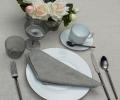 Набор столовых приборов "DESIREE" ANTHRACITE CRYSTAL 48, 6 персон, 24 предмета