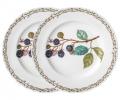 Набор закусочных тарелок 2 шт. "FRUIT GARDEN" 590-647, диаметр 20,5 см