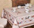 Скатерть с пропиткой SANTALINO "PASSAGE" 140х300 см, капучино